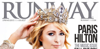 Paris Hilton RUNWAY cover