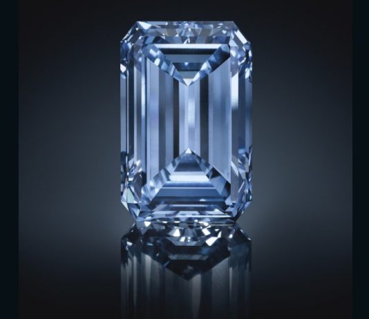 Rare blue diamond sells for record $57.5 million