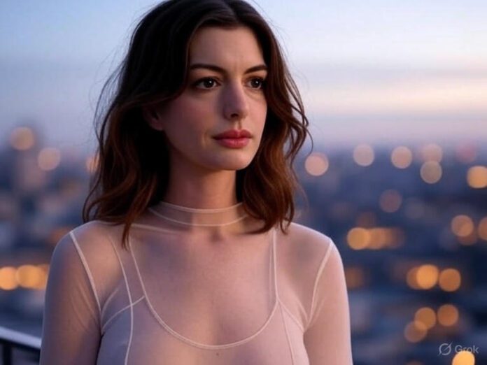 runway-magazine-Anne Hathaway's Stunning Sheer Look Defines Fall Fashion Anne Hathaway's Stunning Sheer Look Defines Fall Fashion