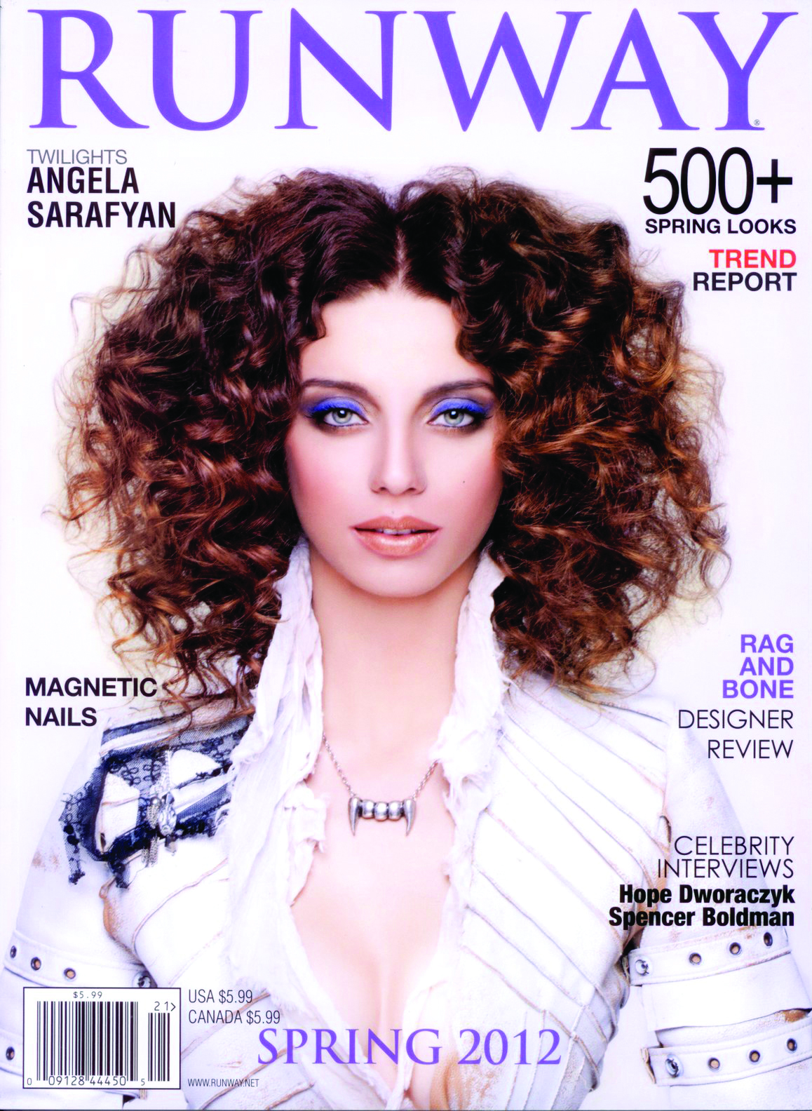 Runway-Magazine-Spring-2012 Runway Magazine Spring 2012 with cover Angela Sarafyan