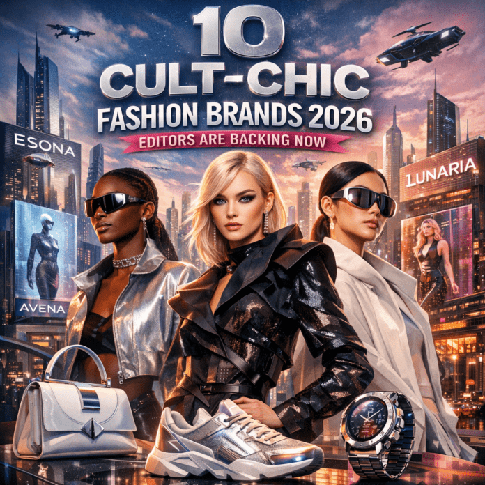 Illustration of 10 Cult-Chic Fashion Brands 2026 Editors Are Backing Now