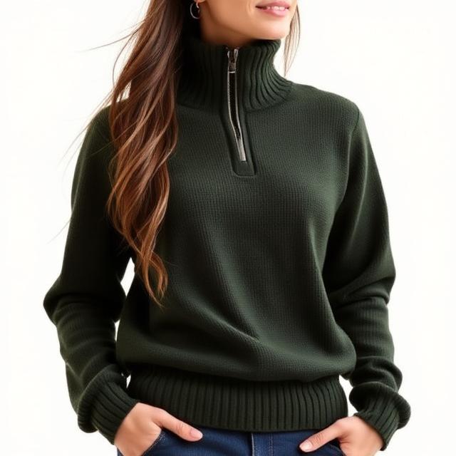 Quarter-Zip Jumper Trend 2026- Runway Revival Quarter-Zip Jumper Trend 2026- Runway Revival
