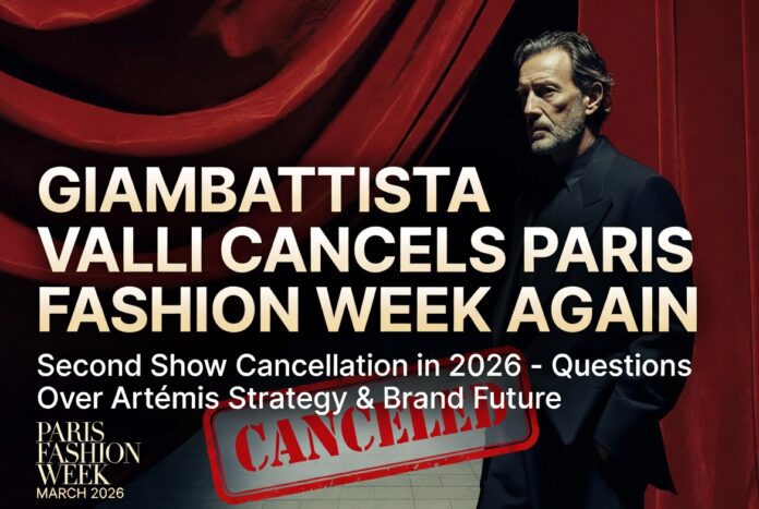 Giambattista Valli Withdraws Again- Paris Fashion Week Absence Giambattista Valli Withdraws Again- Paris Fashion Week Absence