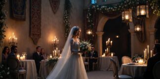 Hunter King Marries Chris Copier in Medieval-Themed Wedding