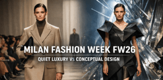 Milan Fashion Week Fall Winter: Quiet Luxury vs Conceptual Design Milan Fashion Week Fall Winter- Quiet Luxury vs Conceptual Design