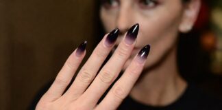 Charlize Theron ‘Anti-Spring’ Manicure Is Breaking All the Rules Charlize Theron Dark Manicure Starts New Spring Trend