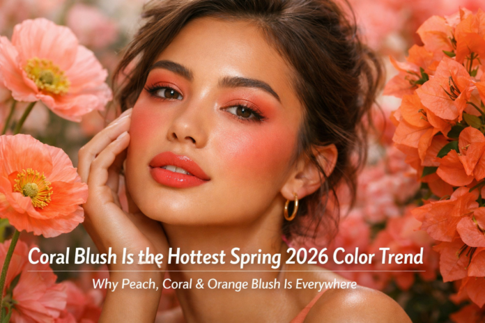 Coral Blush Is the Hottest Spring 2026 Color Trend Coral Blush Is the Hottest Spring 2026 Color Trend