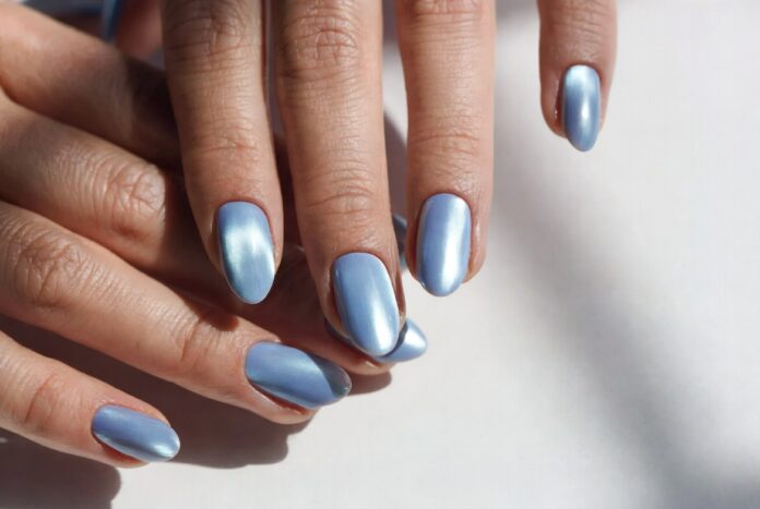 Icy Blue Nails Are the Cool-Toned Trend Icy Blue Nails Are the Cool-Toned Trend