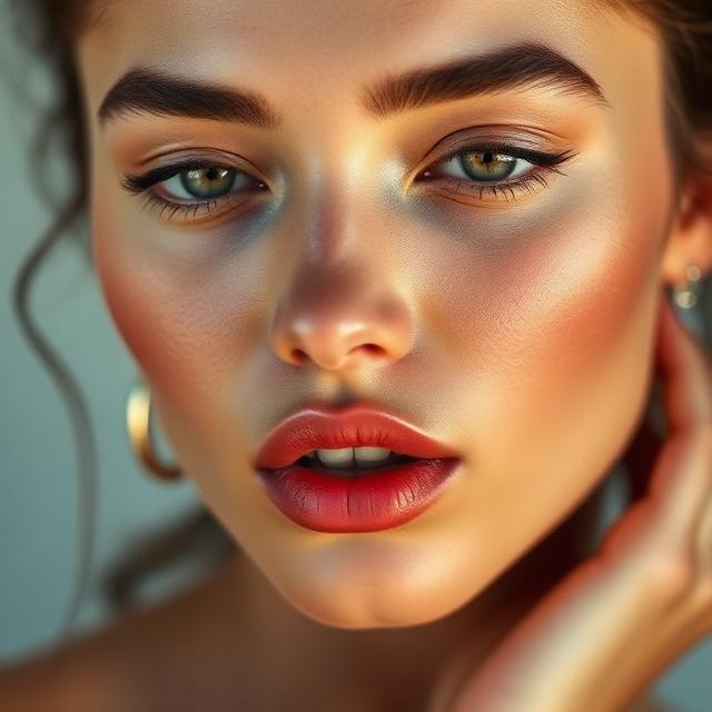 Lip Oils vs Lip Gloss—The Biggest Beauty Shift of 2026 Fashion model wearing hydrated glossy lips in a luxury beauty editorial shoot