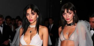 Zoë Kravitz and Saint Laurent Models Define Sheer Fashion 2026 Sheer Fashion Trend 2026 Defined by Saint Laurent