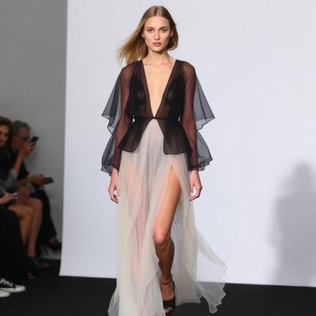 Sheer Layers Are Defining SS26 Runways | Transparency 2026 Sheer Layers Are Defining SS26 Runways | Transparency 2026