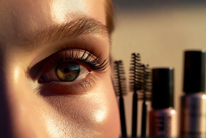 Mascara Trends Runway 2026: The Lash Looks Defining Fashion Week — Runway Magazine Model with precision outer-corner lash look representing mascara trends runway 2026 as covered in Runway Magazine's complete fashion week backstage beauty breakdown