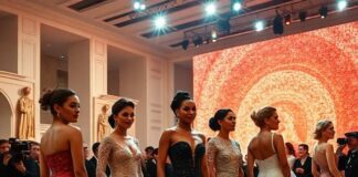The Met Gala 2026 “Fashion Is Art” Theme Is Fueling a New Era of Museum-Inspired Celebrity Style Editorial image inspired by museum-inspired couture looks from the Met Gala 2026 Fashion Is Art theme