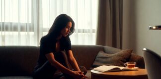 Woman embracing healing and self-growth after breakup in 2026