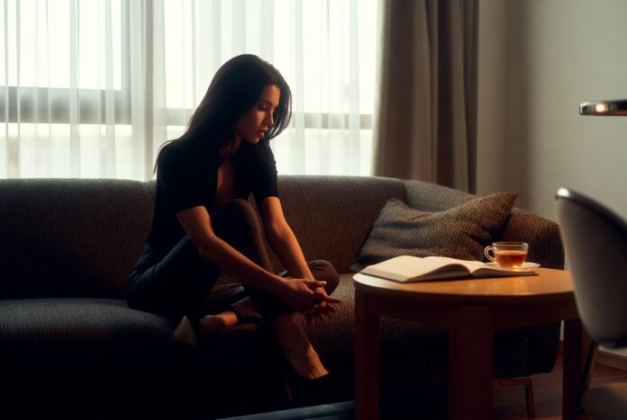 The Rise of Intentional Singleness Woman embracing healing and self-growth after breakup in 2026