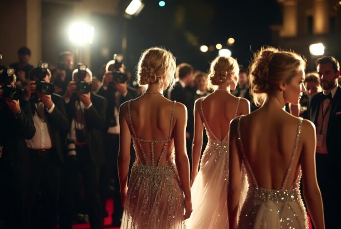 The Return of Sheer Couture in 2026 Transparent couture gowns inspired by the 2026 sheer dress trend on Hollywood red carpets