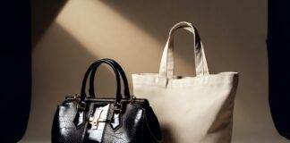 Contrast between viral tote bags and Chanel luxury handbags in modern fashion economy