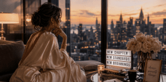 Celebrity Breakups Are Driving New Interest in Relationship Advice and Emotional Recovery Elegant luxury editorial image representing celebrity breakups and emotional healing.