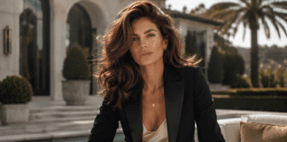 Ageless luxury style inspired by Cindy Crawford's timeless fashion philosophy.
