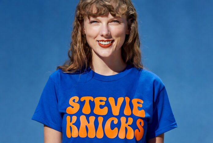 Taylor Swift's Stevie Knicks Shirt — The Viral Personalized Fashion Moment of the 2026 NBA Finals Taylor Swift Knicks shirt Stevie Knicks shirt viral celebrity fashion custom graphic tee DIY fashion trend fan merchandise personalized fashion celebrity street style Taylor Swift outfit viral fashion moment sports fashion trend custom clothing trend fashion personalization celebrity style news sports fan apparel custom fashion trend celebrity fashion 2026.