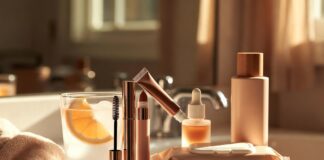July Beauty Launches 2026 Bring $5 Mascara and Summer Skin Essentials Summer beauty product lineup with mascara, SPF lip balm, skin tint, serum drops and after-sun care