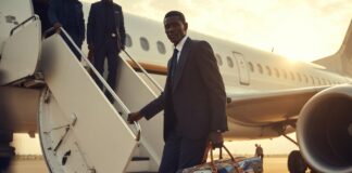 Erling Haaland’s Birkin Bags Steal the 2026 World Cup An oversized bone-colored leather travel bag with a patchwork mountain-and-road design carried across an airport tarmac